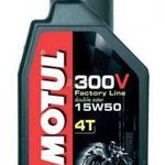 MOTUL 300V 4T FACTORY LINE 15W-50 1 Liter fotó