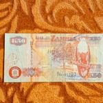 1992-2010 -es ZAMBIA - 50 Kwacha vízjeles fémszálas bankó UV aktivitással!!! (L2125) fotó