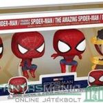 0 10cmes Funko POP 4 Pack: Marvel Spider-Man No Way Home / Nincs hazaút figura - 3 db Pókember és Do fotó