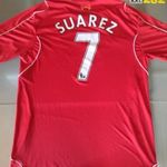 (282.) Warrior Liverpool FC XXL-es mez, használt! 7 SUAREZ 2014-2015 fotó