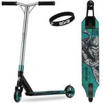 Soke Pro Freestyle kaszkadőr roller haladóknak Silver-Turquoise fotó