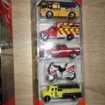 Új eredeti Matchbox kisautó szett : tűzoltó járművek autó tűzoltóautó ( 5 db -os ) fotó