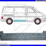 VW CARAVELLE T4 1996.01-2003.03 /70, 7D/ Tolóajtóváz alsó rész jobb (belső javítólemez) ... fotó