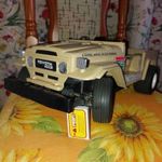 retro régi nagyméretű NIKKO Toyota Land Cruiser RC Model autó off-road special G6 JAPAN 27, 255 MHz fotó