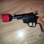 Olasz Umarex mod. Champion 9mm cal. 380 riasztópisztoly gázpisztoly revolver Reflecta multishooter fotó