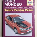 Ford Mondeo II javítási könyv (2003-2007) Haynes fotó