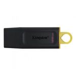 Kingston 128GB DataTraveler Exodia Black/Yellow DTX/128GB Kiegészítő, Kellék USB Flash RAM fotó