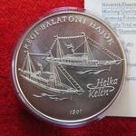 RÉGI BALATONI HAJÓK-HELKA ÉS KELÉN 2000 FORINT 1997 EZÜST: 31, 46g BU fotó