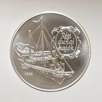 1993 Régi dunai hajók - Árpád ezüst 1000 Forint BU -IX/89 fotó