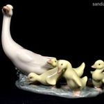 LLADRO MÁRKÁS SPANYOL PORCELÁN LIBA CSALÁD X . fotó