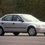 Honda Civic ablak légterelő, 2db-os, 1996-2000, 4 ajtós fotó