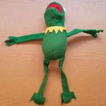 Régi plüss Kermit béka / Szezám utca, Breki, 50cm, vintage figura fotó