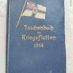 1VH eredeti Haditengerészeti határozó kézikönyv a világ hadiflottáiról 1914. fotó