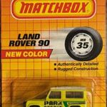 Matchbox MB180 Land Rover 90, bontatlan amerikai bliszter, kiváló állapotban fotó