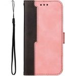 Xiaomi Redmi 10A, Oldalra nyíló tok, stand, kártyatartóval, kézpánttal, Wooze Colour Wallet, rózs... fotó