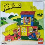 3669 lego Fabuland Rendőr és Tűzoltó állomás fotó