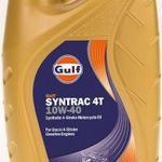 Gulf Syntrac 4T 10W40 négyütemű motorkerékpár olaj 1L fotó