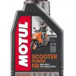 MOTUL Scooter Power 2T Motorkerékpár Szintetikus motorolaj 1 Liter fotó