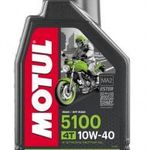 MOTUL 5100 4T 10W40 1 Liter Motorkerékpár négy ütemű Félszintetikus olaj fotó