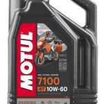 MOTUL 7100 4T 10W60 Motorkerékpár olaj 4 Liter Szinetikus motorolaj fotó