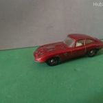 Régi Matchbox E Type Jaguar egyik stiften átesik =C3= fotó