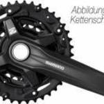 Shimano Hajtómű Altus 170mm-40x30x22f Integrált Fekete 9-es Lv - SHIMANO fotó