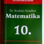 Matematika 10. (Korányi Erzsébet) 2002 (6kép+tartalom) fotó