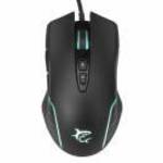 WHITE SHARK GM-5003 AZARAH gaming egér, fekete, 6400dpi - WHITESHARK fotó