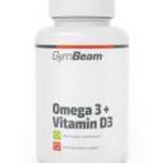 Omega 3 + D3-vitamin - 90 kapszula - GymBeam fotó