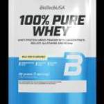 100% Pure Whey tejsavó fehérjepor - tejberizs - 28g - BioTech USA fotó