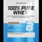 100% Pure Whey tejsavó fehérjepor - mogyoró - 28g - BioTech USA fotó