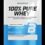 100% Pure Whey tejsavó fehérjepor - bourbon vanília - 28g - BioTech USA fotó