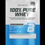 100% Pure Whey tejsavó fehérjepor - black biscuit - 28g - BioTech USA fotó