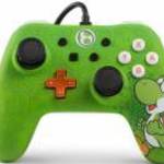 PowerA Wired Nintendo Switch Yoshi vezetékes kontroller fotó