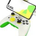 RiotPWR RP1950ESL ESL Gaming, iOS, Lightning, Vezetékes, Fehér-Zöld kontroller fotó