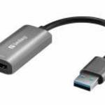 SANDBERG USB-adapter, HDMI Capture Link to USB fotó