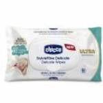 Chicco Soft&Pure baby törlőkendő 60db visszazárható tetővel fotó