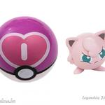 Pokemon labdába zárható mini Jigglypuff figura fotó