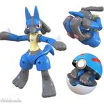 Pokemon labdába zárható Lucario figura 10 cm fotó