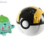 Pokemon labdába zárható mini Bulbasaur figura fotó