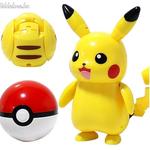 Pokemon labdába zárható Pikachu figura 10 cm fotó