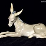 LLADRO PORCELÁN CSACSI SZAMÁR RITKA FIGURA X . fotó