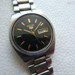 Szép elegáns ritka acél SEIKO 5 Automatic a 90-es évekből! 1990! fotó