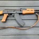 AK-63F hatástalanított gépkarabély hatástalanítási igazolással fotó