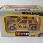 Bburago cod. 0116 Peugeot 205 Safari [1: 24 méret] fotó