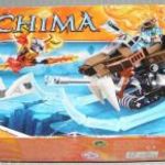 Lego 70220 Chima, Strainor szablya-motorja. Legó játék dobozzal, építési útmutatóval, 2015-ből. fotó