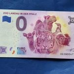 FRANCIAORSZÁG 0 EURO 2024 TEVE LÁMA PINGVIN TIGRIS MAJOM! RITKA EMLÉK PAPÍRPÉNZ! UNC! fotó