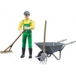 Földműves figura, farmer készlet, Bruder 62610 fotó