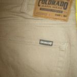 COLORADO JEANS WEAR drapp kicsit rugalmas zsebes farmernadrág 46-48 fotó