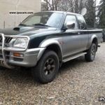 Mitsubishi L 200 ablak légterelő, 2db-os, 1996-2006, 2 ajtós fotó